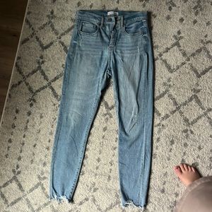 Loft high waist skinny’s size 26